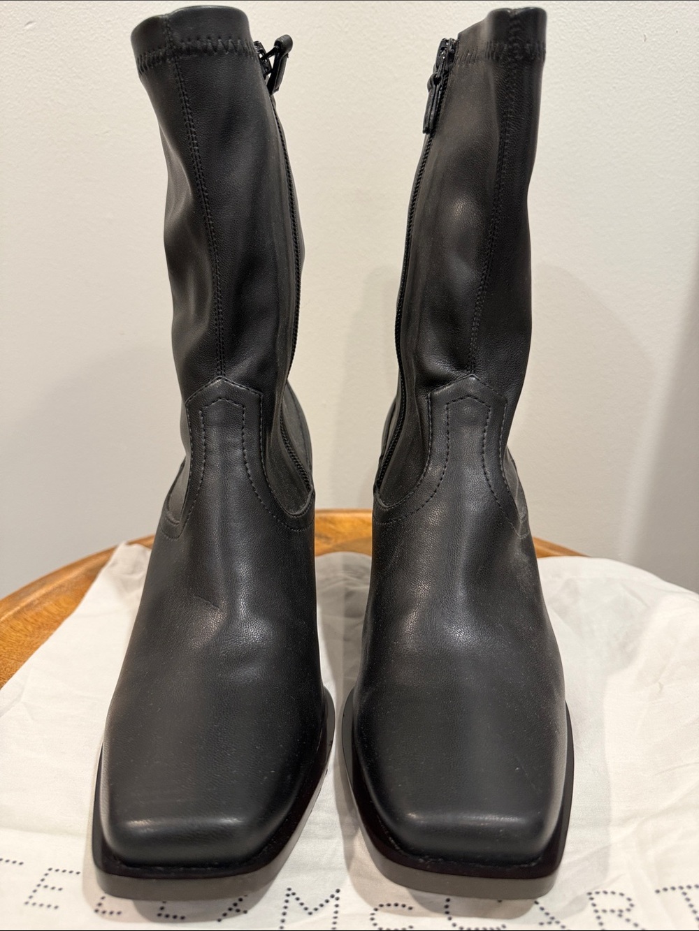 Stella McCartney cowboy Black Boots - Picture 4 of 4